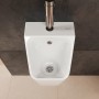 hansgrohe EluPura Original Q Urinal mit Zulauf von oben und Ablauf nach unten/hinten spülrandlos - technische Ansicht
