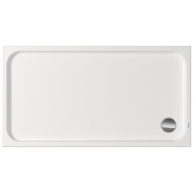 Receveur de douche rectangulaire Duravit D-Code 150 x 80 cm avec Antidérapant