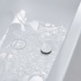 Vasca Villeroy & Boch Subway 3.0 Duo 180 x 80 cm, Combipool Comfort, Posizione 2 + SilentFlow - vista tecnica