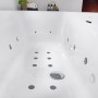 Vasca Villeroy & Boch Subway 3.0 Duo 180 x 80 cm, Combipool Comfort, Posizione 2 + SilentFlow - vista dettagliata