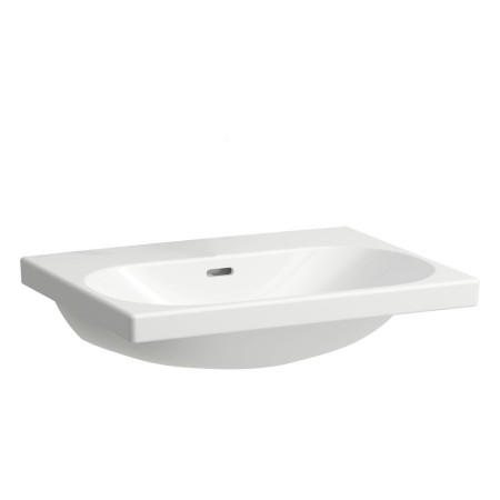 Vasque à poser LAUFEN LUA 60 x 46 cm sans trou de robinet, avec trop-plein