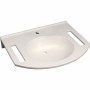 Lavabo Geberit Publica 60 x 55 cm avec 1 trou de robinet au centre