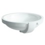 Lavabo encastrable LAUFEN PRO B 46,5 cm par le bas, sans trou de robinet et sans trop-plein
