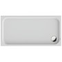 Receveur de douche rectangle Duravit D-Code 140 x 70 cm avec Antidérapant