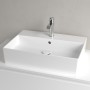 Villeroy & Boch Memento 2.0 Lavabo d'appoggio 60 cm con foro rubinetto, con troppopieno