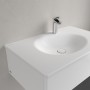 Villeroy & Boch Antao Schrankwaschtisch 80 x 50 cm, mit verdecktem Überlauf - technische Ansicht