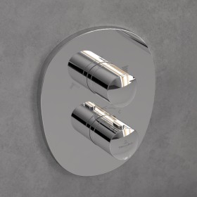 Villeroy & Boch Antao Unterputz-Thermostat mit Einwege-Mengenregulierung