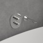 Villeroy & Boch Antao Unterputz-Thermostat mit Einwege-Mengenregulierung - technische Ansicht