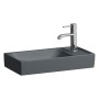 Lavabo LAUFEN MEDA 46 x 23,5 cm, sans trou de robinet ni trop-plein, vasque à gauche