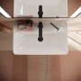 hansgrohe Xanuia Q Lavabo Compact 600/370 con foro rubinetto senza troppo pieno - vista tecnica
