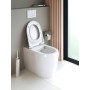 Duravit Qatego WC a terra - vista dettagliata