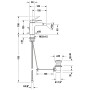 Duravit Tulum Einhebel-Bidetmischer - Detailansicht