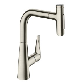 hansgrohe Talis Select M51 Miscelatore monocomando da cucina 220, doccetta estraibile, 2 getti