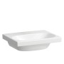 Lavabo à main LAUFEN LUA 45 x 35 cm sans trou de robinet, sans trop-plein