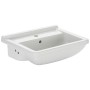 Lavabo encastré semi-encastré Duravit Starck 3 55 cm avec 1 trou de robinet