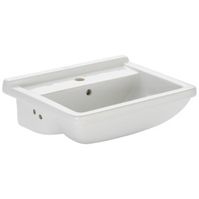 Lavabo encastré semi-encastré Duravit Starck 3 55 cm avec 1 trou de robinet