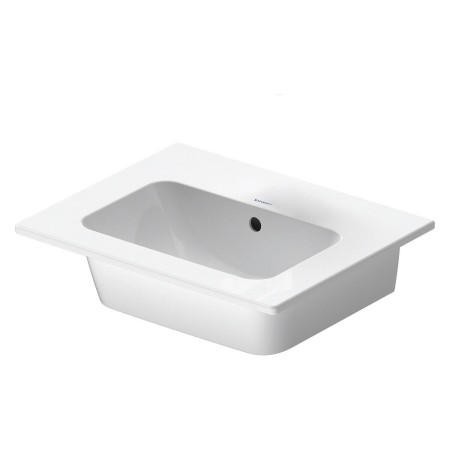 Meuble-lavabo Duravit ME by Starck 53 cm sans trou de robinet