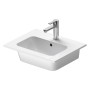 Duravit ME by Starck Lavabo meuble 53 cm sans trou de robinet - vue détaillée