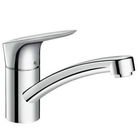 Rubinetto monocomando per cucina hansgrohe Logis M31 120, CoolStart, EcoSmart, 1jet