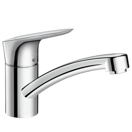 Rubinetto monocomando per cucina hansgrohe Logis M31 120, CoolStart, EcoSmart, 1jet