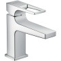 Miscelatore monocomando per lavabo hansgrohe Metropol 100 con maniglia ad arco e scarico Push-Open
