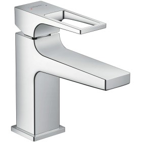 Miscelatore monocomando per lavabo hansgrohe Metropol 100 con maniglia ad arco e scarico Push-Open
