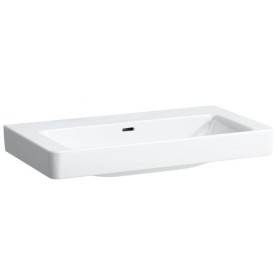 Vasque LAUFEN PRO S 85 cm encastrable, sans trou de robinet