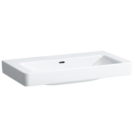 Vasque LAUFEN PRO S 85 cm encastrable, sans trou de robinet