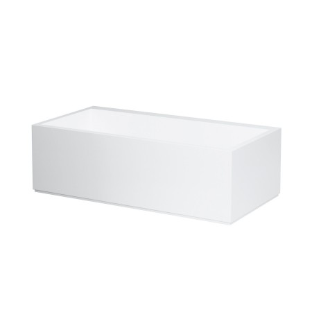 Vasca rettangolare LAUFEN Kartell 170 x 86 cm, autoportante con testata destra