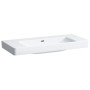 Lavabo LAUFEN PRO S 105 cm, encastrable sans trou de robinet, avec trop-plein