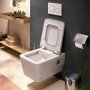 hansgrohe EluPura Originale Q WC sospeso 540 AquaChannel Flush, HygieneEffect - vista dettagliata