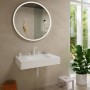 Rubinetto per lavabo hansgrohe Tecturis S a 3 fori 150 con scarico Push-Open - vista dettagliata