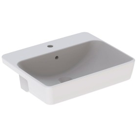 Lavabo encastré demi-encastrement Geberit VariForm, carré