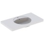 Geberit Preciosa 100 x 55 cm avec trou de robinet et trop-plein