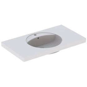 Geberit Preciosa 100 x 55 cm avec trou de robinet et trop-plein