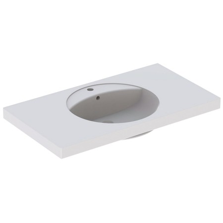 Geberit Preciosa 100 x 55 cm avec trou de robinet et trop-plein