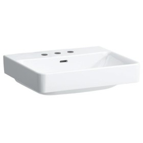 Vasque LAUFEN PRO S 55 cm avec 3 trous de robinet et trop-plein