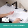 Robinet de lavabo hansgrohe Tecturis E 2 trous 150 CoolStart économiseur d'eau avec bonde - vue détaillée