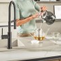 Villeroy & Boch Subway Style 45 Einbauspüle, Ablaufgarnitur mit Handbetätigung, Becken rechts - Detailansicht