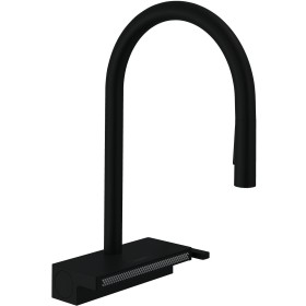 Miscelatore monocomando per cucina hansgrohe Aquno Select M81, beccuccio estraibile 170, 3 getti
