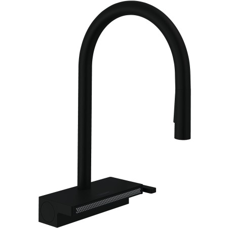Miscelatore monocomando per cucina hansgrohe Aquno Select M81, beccuccio estraibile 170, 3 getti