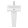 Lavabo Roca Ona 55 x 46 cm - vista tecnica
