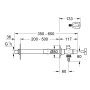 GROHE Eggemann Eurotec-Bausatz Aussenwandventil - technische Ansicht