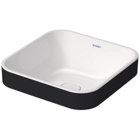 Lavabo surélevé Duravit Happy D.2 Plus 40 cm blanc/anthracite mat