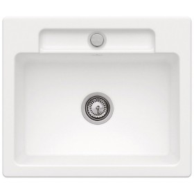Lavello ad incasso Villeroy & Boch Siluet 60 S, scarico con azionamento manuale