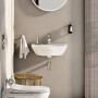 VitrA Integra Waschtisch 54,5 cm, ohne Überlaufloch, 1 Hahnloch mittig - technische Ansicht