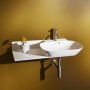 Lavabo encastrable LAUFEN INO 90 x 45 cm avec tablette à gauche