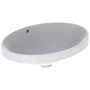 Lavabo encastré Geberit VariForm 55 x 40 cm, ovale