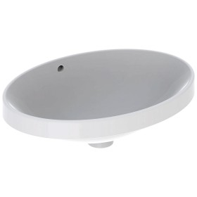 Lavabo encastré Geberit VariForm 55 x 40 cm, ovale