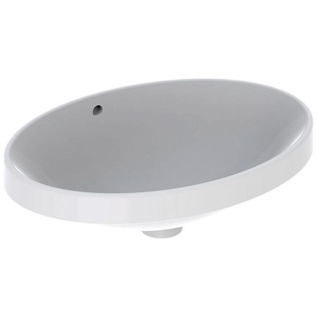 Lavabo encastré Geberit VariForm 55 x 40 cm, ovale
